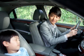 Chinese Dad in car - China Elite Focus